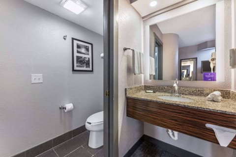 In-room safe, desk, laptop workspace, iron/ironing board