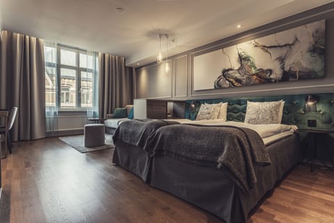 Superior Double Room | Premium bedding, desk, laptop workspace, blackout drapes