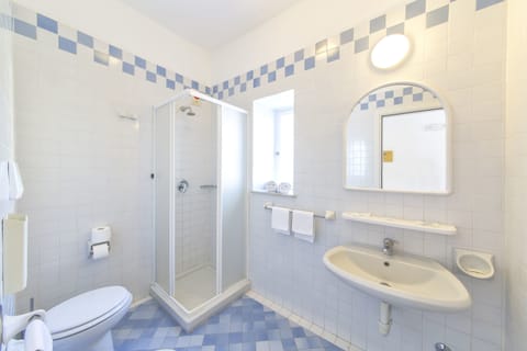 Comfort Double Room | Bathroom | Shower, free toiletries, hair dryer, bidet
