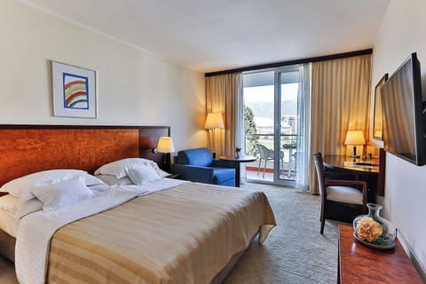 Basic Double or Twin Room, Park View | Premium bedding, minibar, in-room safe, desk