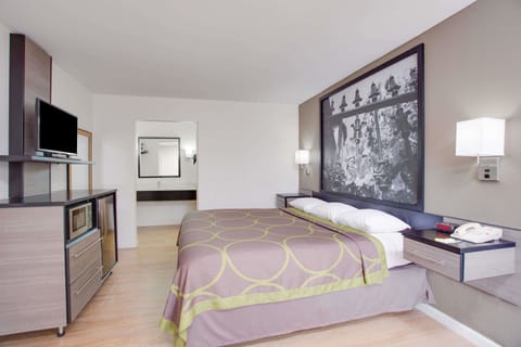 In-room safe, desk, iron/ironing board, free cribs/infant beds