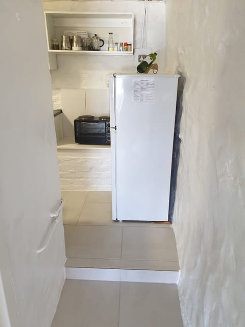 Apartment | Private kitchen | Full-size fridge, microwave, oven, stovetop