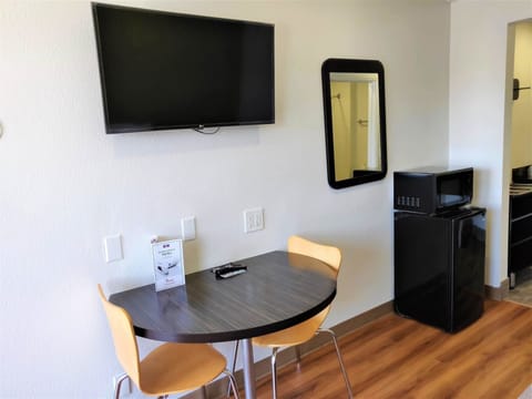 Desk, rollaway beds, WiFi, bed sheets