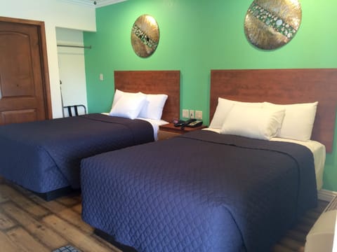 Standard Room, 2 Double Beds | Premium bedding, desk, blackout drapes, free WiFi