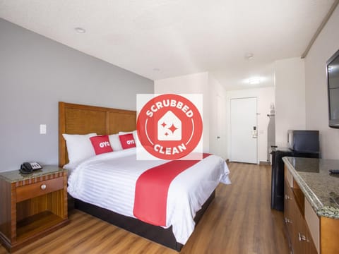 Room, 1 King Bed | Desk, iron/ironing board, WiFi (free), bed sheets