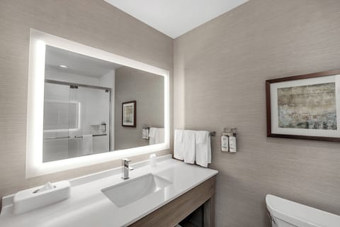 Free toiletries, hair dryer, towels, soap