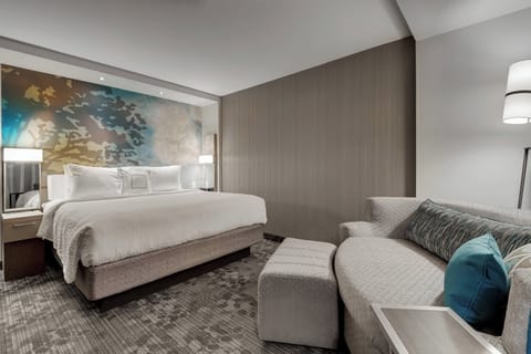 Room, 1 King Bed with Sofa bed | Desk, soundproofing, iron/ironing board, free WiFi