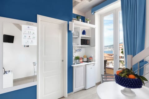 Duplex, Sea View (Ortensia) | Living area | Flat-screen TV