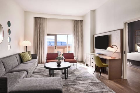 In-room safe, desk, iron/ironing board, free cribs/infant beds