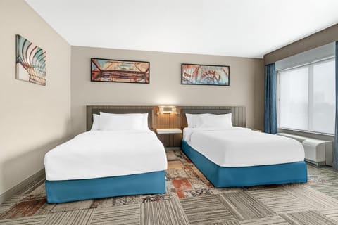 Two Queen Beds, Non-Smoking, Accessible | Hypo-allergenic bedding, Tempur-Pedic beds, desk, laptop workspace