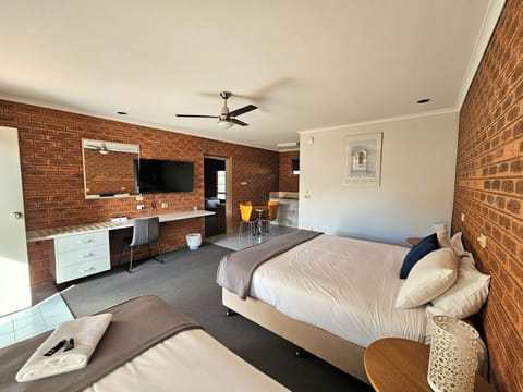Large Family Room | Premium bedding, desk, iron/ironing board, free WiFi