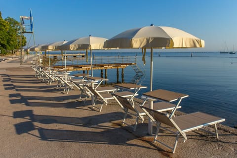 Private beach, fishing