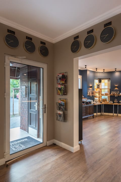 Interior entrance