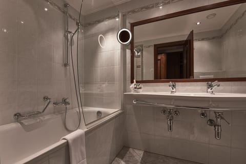 Free toiletries, hair dryer, bathrobes, slippers