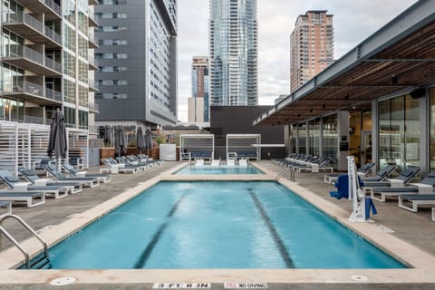Rooftop pool