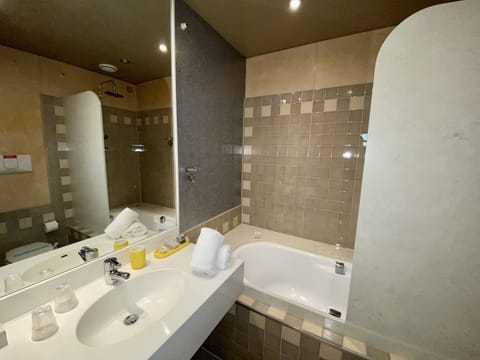 Triple Room | Bathroom | Free toiletries, hair dryer, bidet, towels