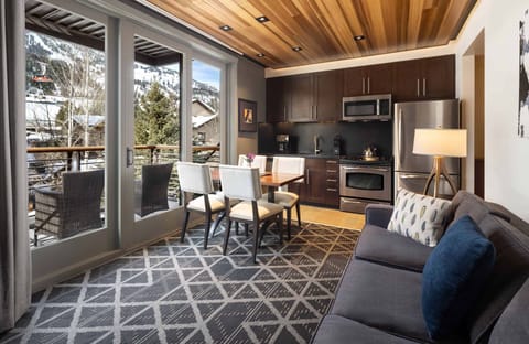 Junior Suite, 1 King Bed with Sofa bed (Terra) | Living area | 42-inch flat-screen TV with premium channels, TV, DVD player