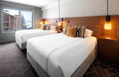 Room, 2 Queen Beds (Terra) | Premium bedding, in-room safe, laptop workspace, blackout drapes