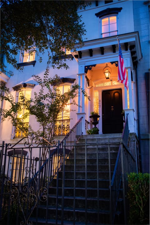 Front of property - evening/night