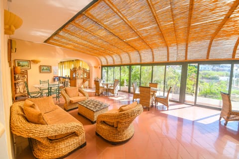 Lobby sitting area