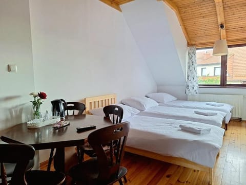 Soundproofing, iron/ironing board, free wired internet, bed sheets