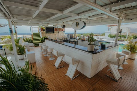 Poolside bar