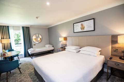 In-room safe, desk, laptop workspace, iron/ironing board