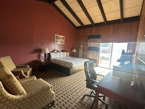 Room, 1 King Bed, Non Smoking, Mountain View | In-room safe, desk, iron/ironing board, free WiFi