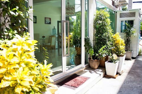 Interior entrance