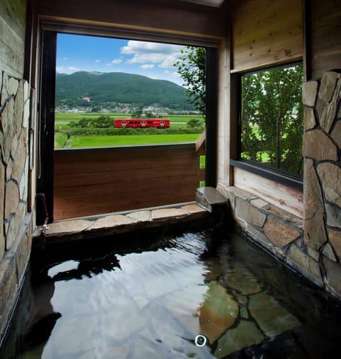 Japanese Style Room with Open-air Bath - Villa, Non Smoking | In-room safe, desk, laptop workspace, individually decorated