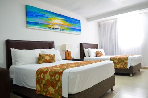 Standard Quadruple Room | In-room safe, desk, laptop workspace, iron/ironing board (on request)
