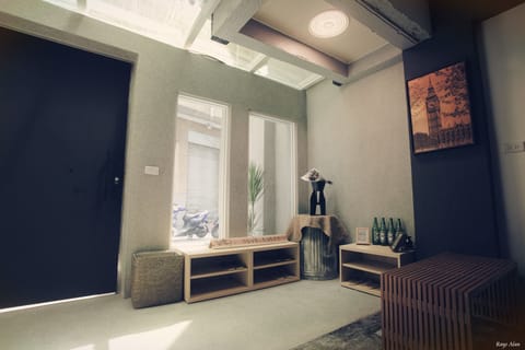 Interior entrance