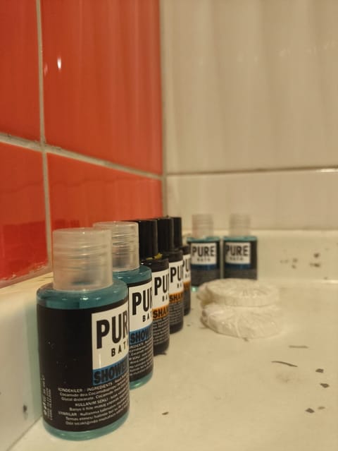 DELUXE | Bathroom | Shower, eco-friendly toiletries, hair dryer, slippers