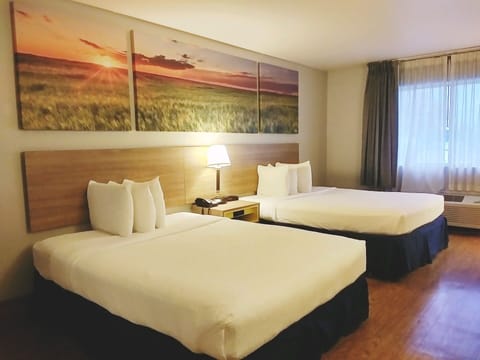 Room, 2 Queen Beds, Non Smoking | Desk, iron/ironing board, free cribs/infant beds, free WiFi