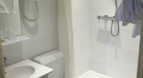 Free toiletries, hair dryer, towels, soap