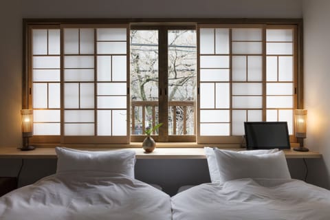 Private Machiya Townhouse (3 Single Beds and 1 Japanse Futon) | 3 bedrooms, in-room safe, individually decorated, individually furnished