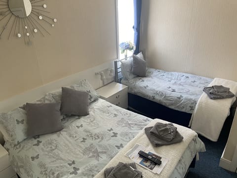 Free WiFi, bed sheets