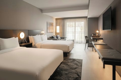 Luxury Room, 2 Queen Beds, Balcony | Premium bedding, down comforters, pillowtop beds, in-room safe