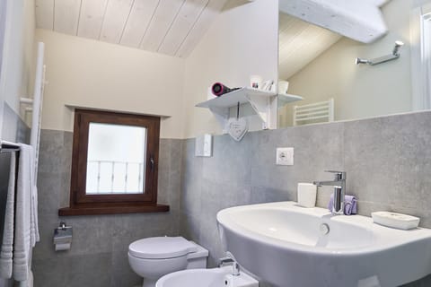 Triple Room | Bathroom | Shower, rainfall showerhead, free toiletries, hair dryer