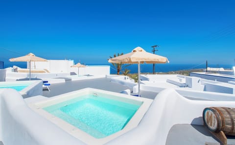 Studio, Jetted Tub, Sea View (Spili) | Outdoor spa tub