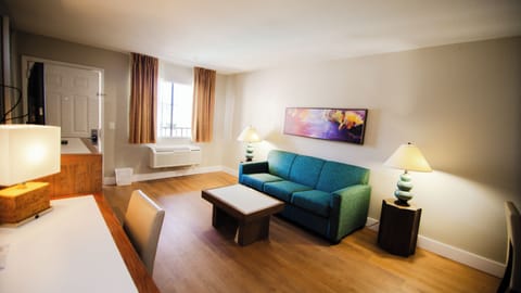 Suite, 2 Queen Beds, Non Smoking (Upgrade) | Premium bedding, desk, iron/ironing board, free WiFi