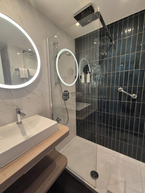 Free toiletries, hair dryer, towels, soap