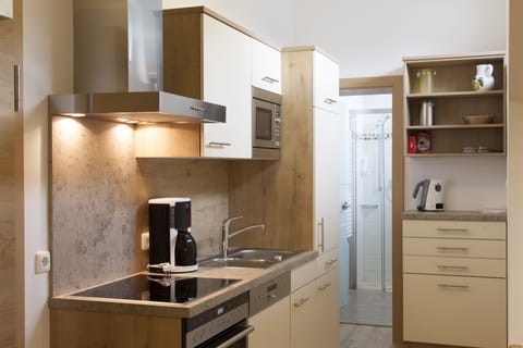 Apartment (B) | Private kitchen | Fridge