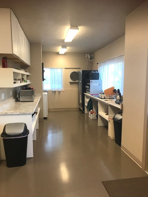 Shared fridge, shared microwave