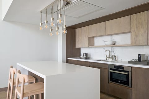 Suite, 1 King Bed, Ocean View | Private kitchen | Coffee/tea maker