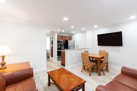 Villa, 1 Bedroom | Living area | Flat-screen TV, DVD player, pay movies