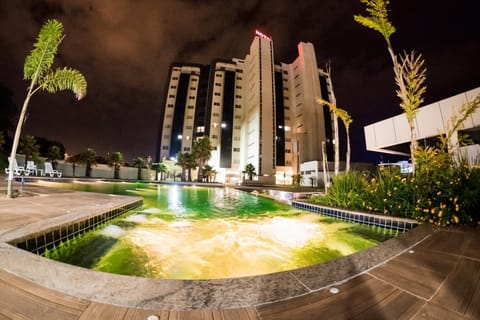Indoor pool, outdoor pool, sun loungers