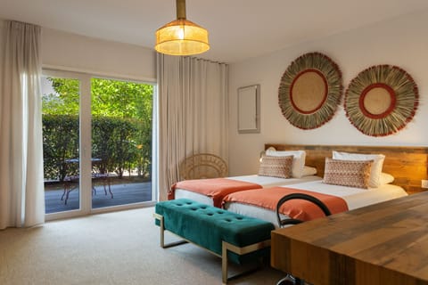 Premium Twin Room | 10 bedrooms, premium bedding, in-room safe, individually decorated