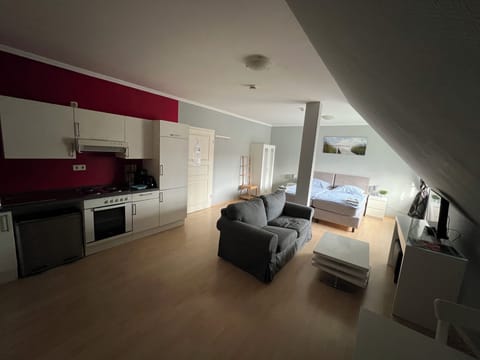 Classic Studio Suite | Living area | Flat-screen TV