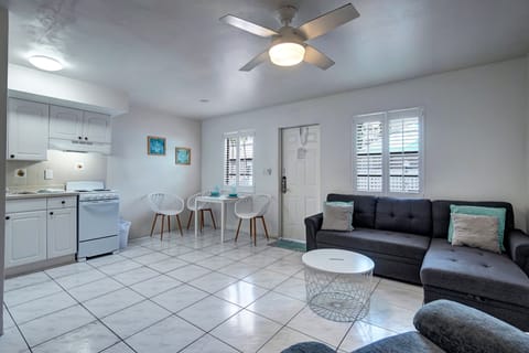 One Bedroom Apartment One King | Private kitchen | Microwave, coffee/tea maker, toaster